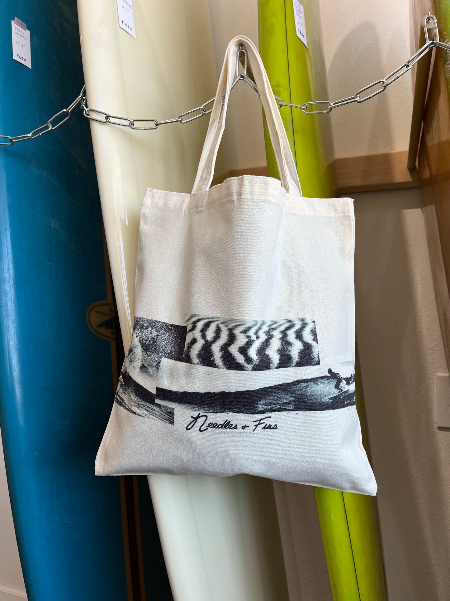 Needles & Fins Shop Tote