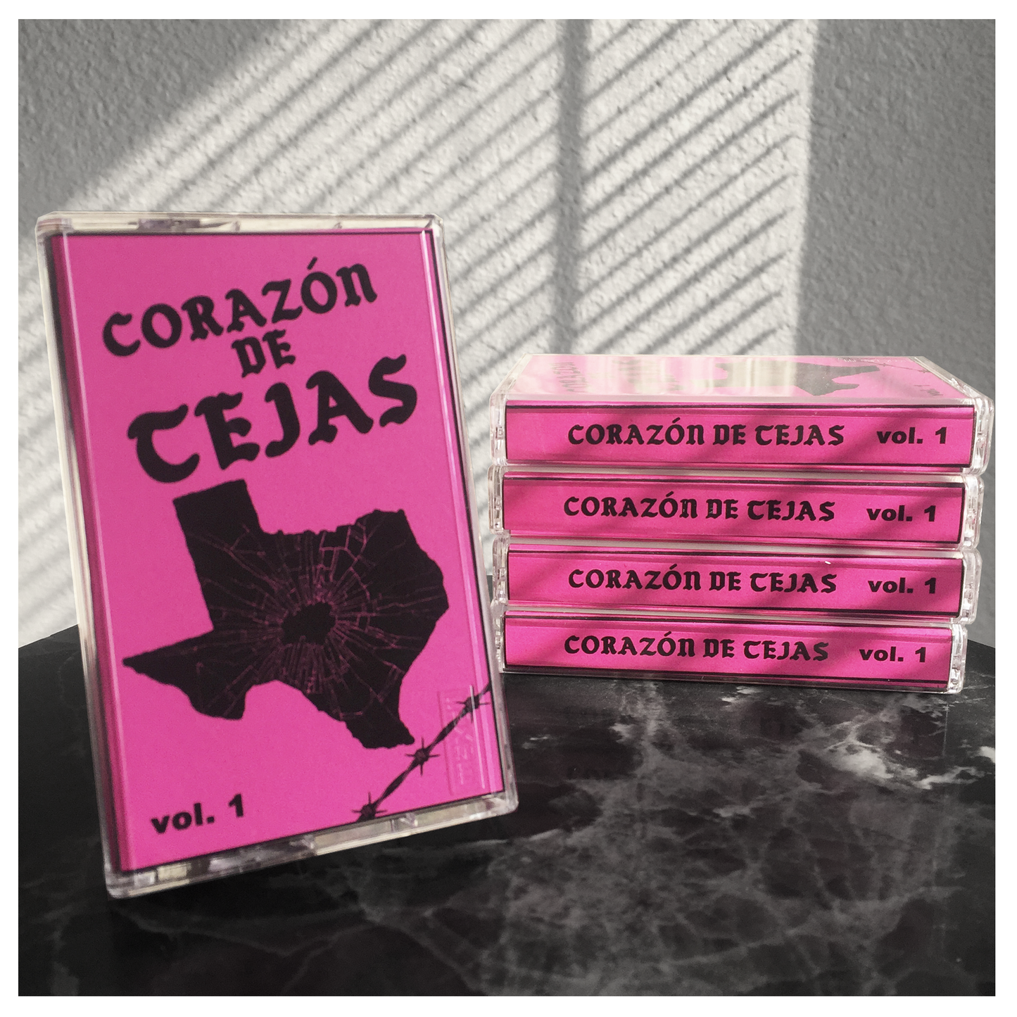 CORAZON DE TEJAS VOL. 1 - CASSETTE MIXTAPE