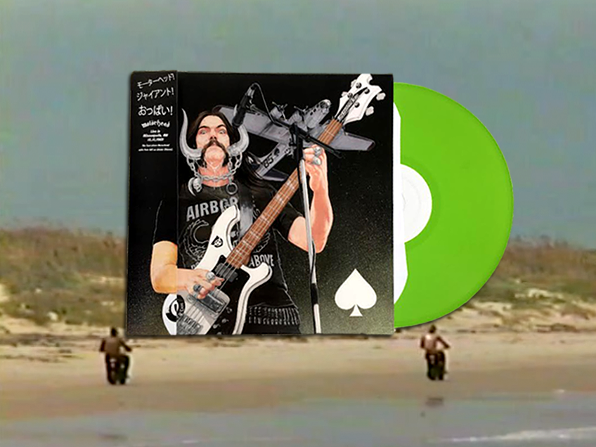 Motorhead Live 1981 Fan Club Release Double LP